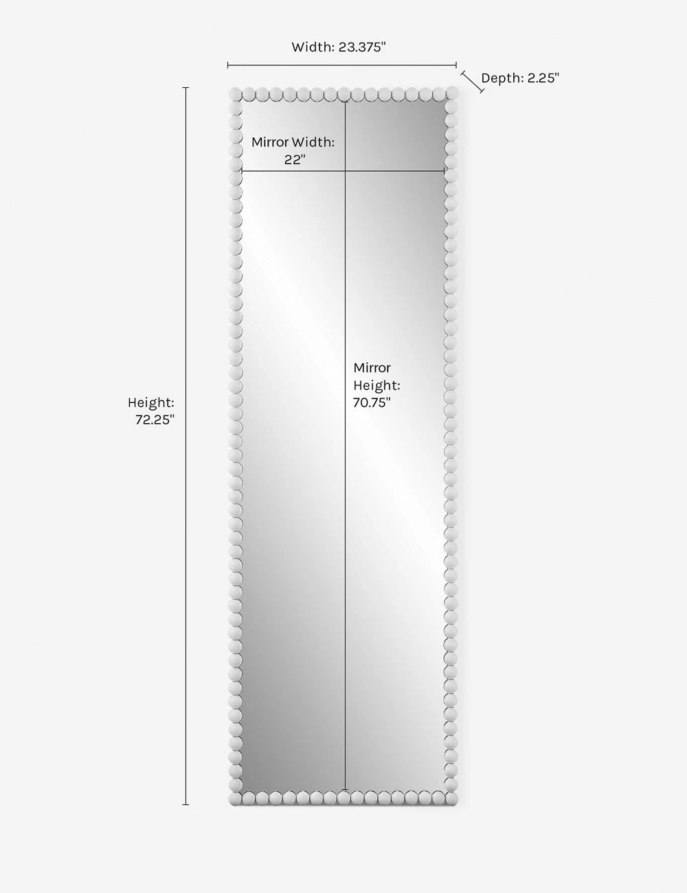 Whipple Full Length Mirror - Image 8