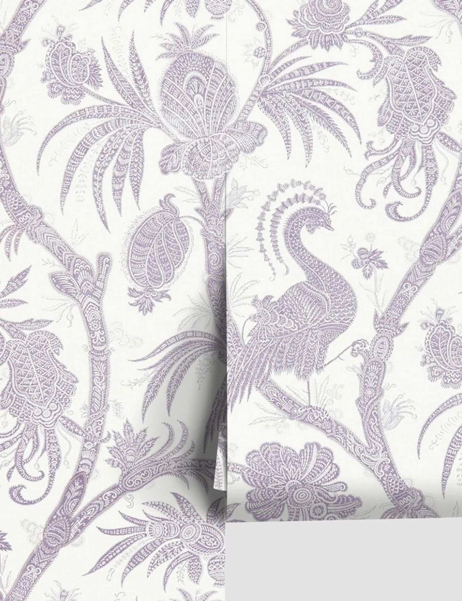 Scalamandre Balinese Peacock Wallpaper - Image 2