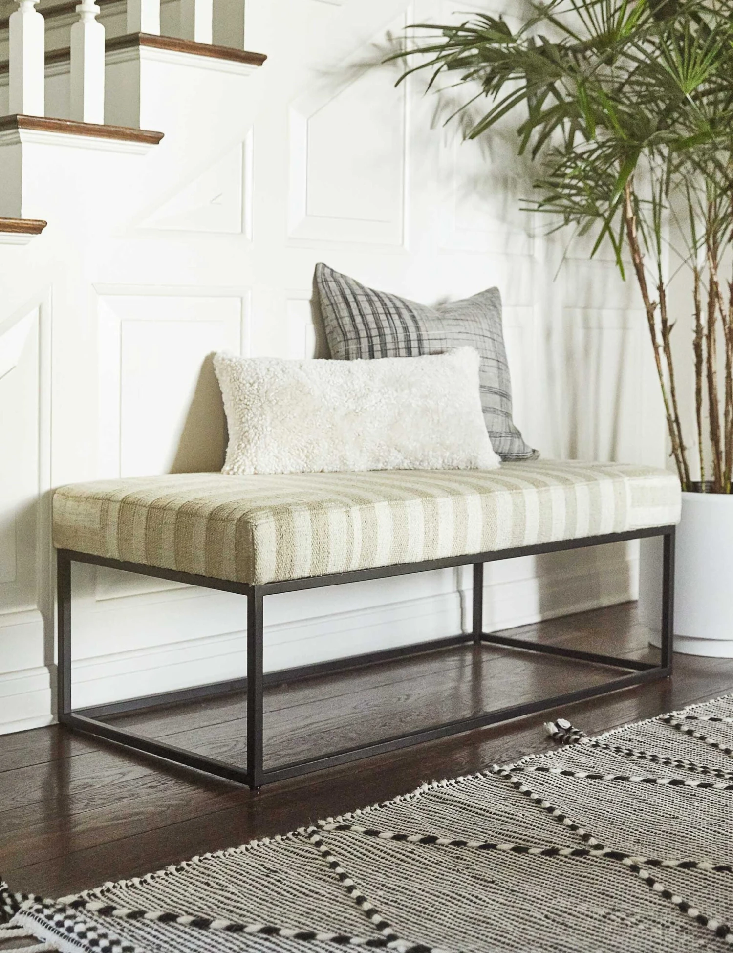 Samaire Shearling Lumbar Pillow - Image 2