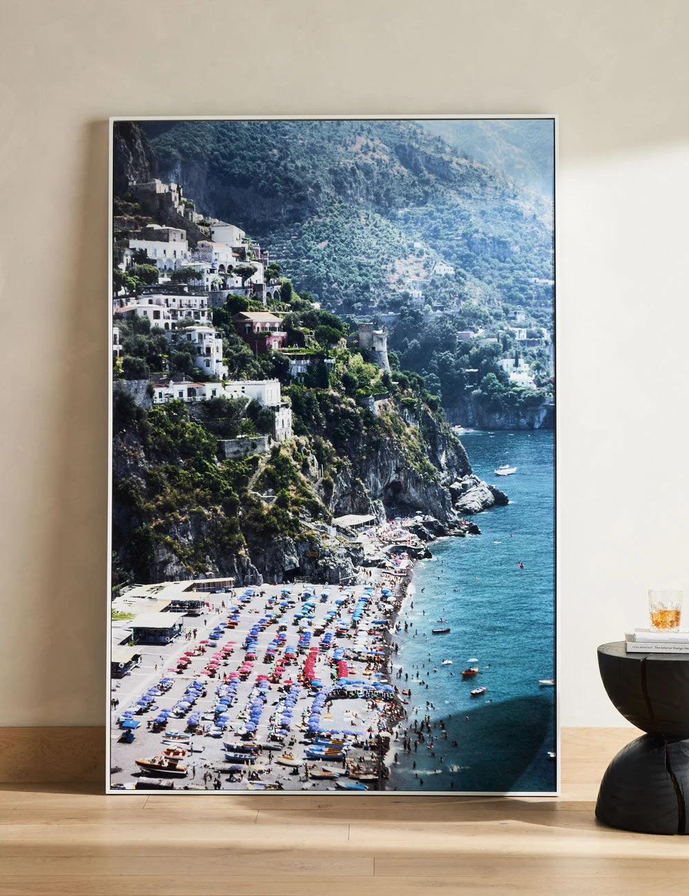 Beach In Positano Photography Print By Slim Aarons - Image 2