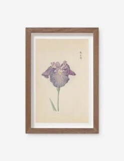 Vintage Japanese Iris No. 29 Wall Art By Miyoshi Manabu
