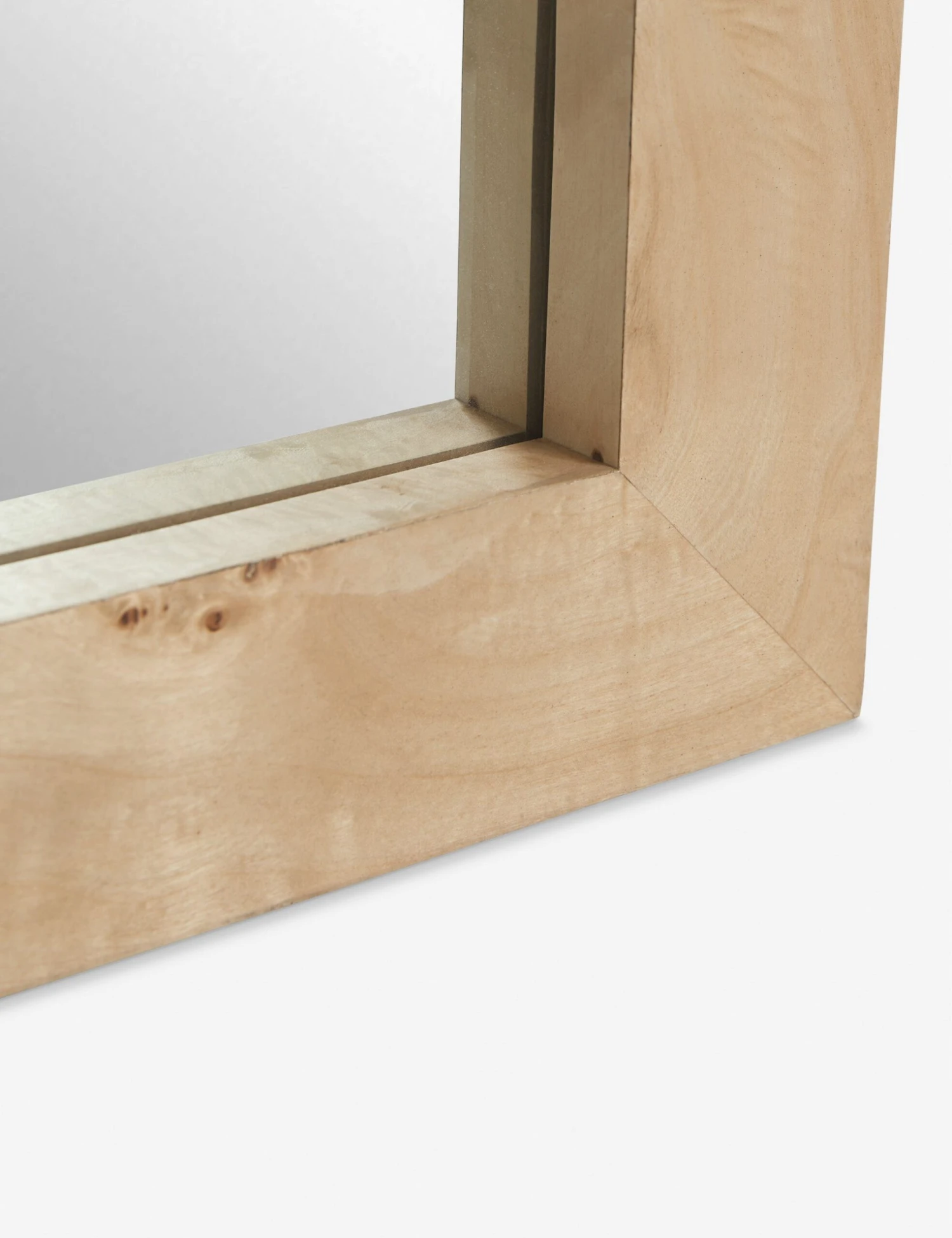 Bree Burl Wood Floor Mirror - Image 4