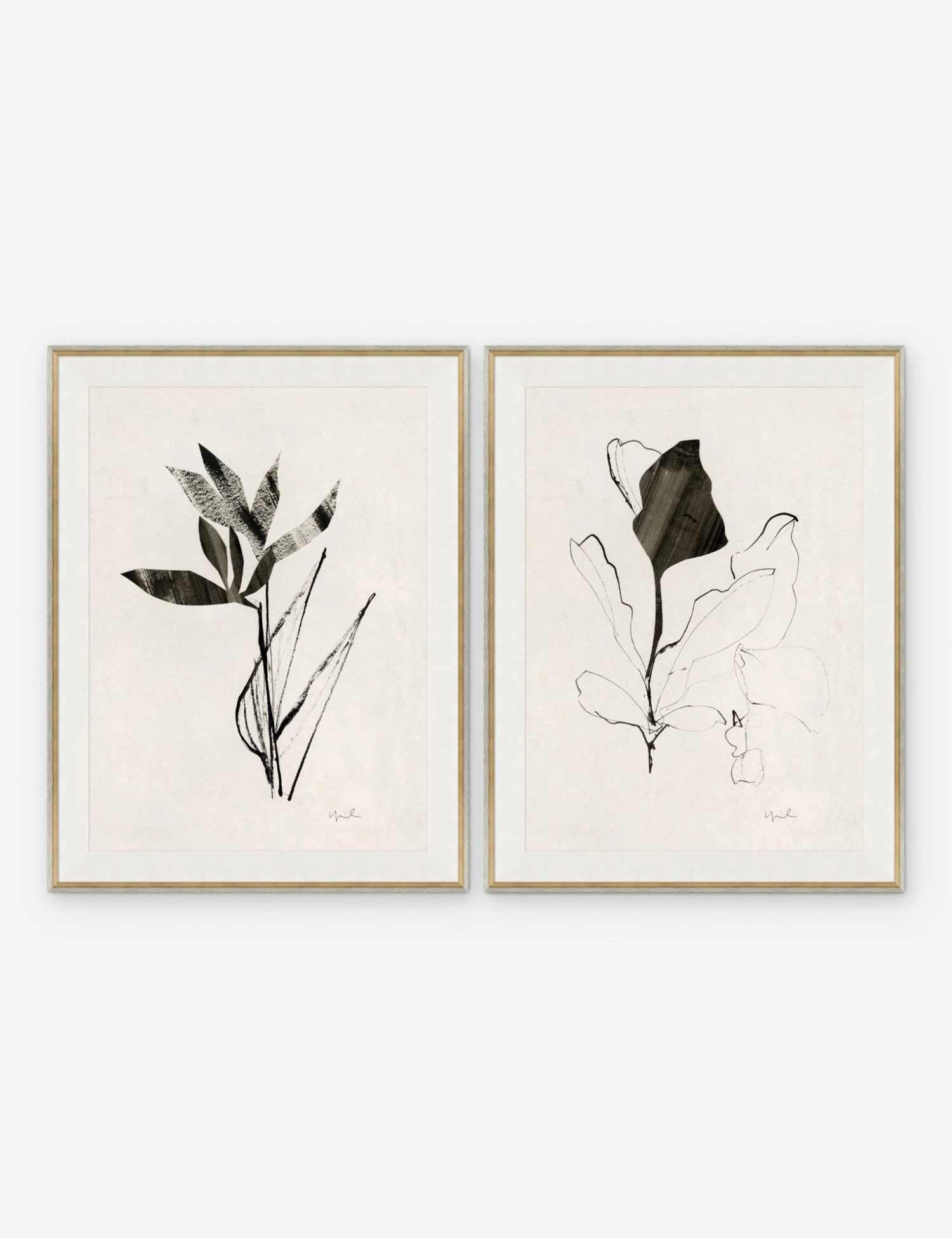 Noir I & II Print By Yuki Osada (Set Of 2)