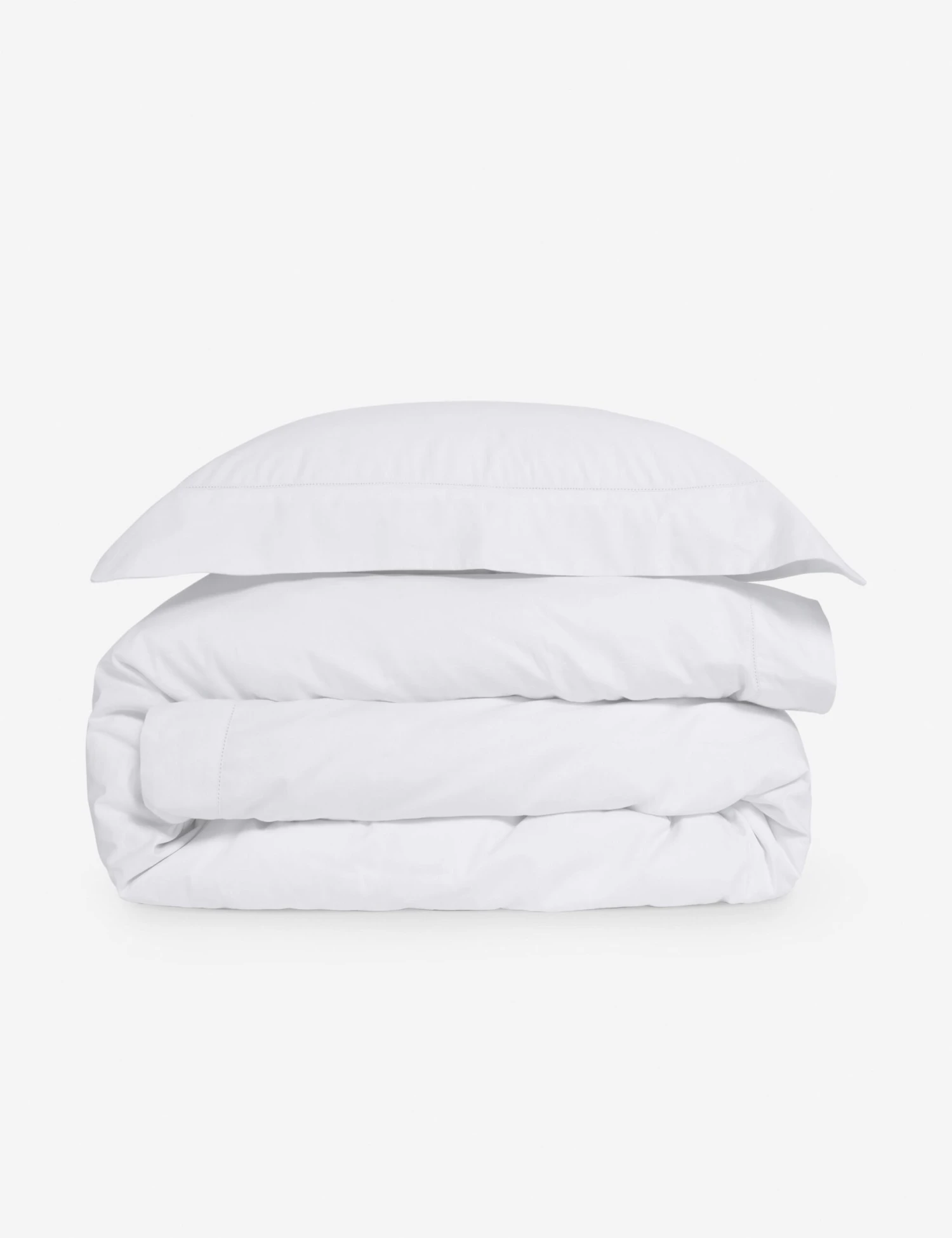 Classico Hemstitch Cotton Sateen Duvet Set By Pom Pom At Home