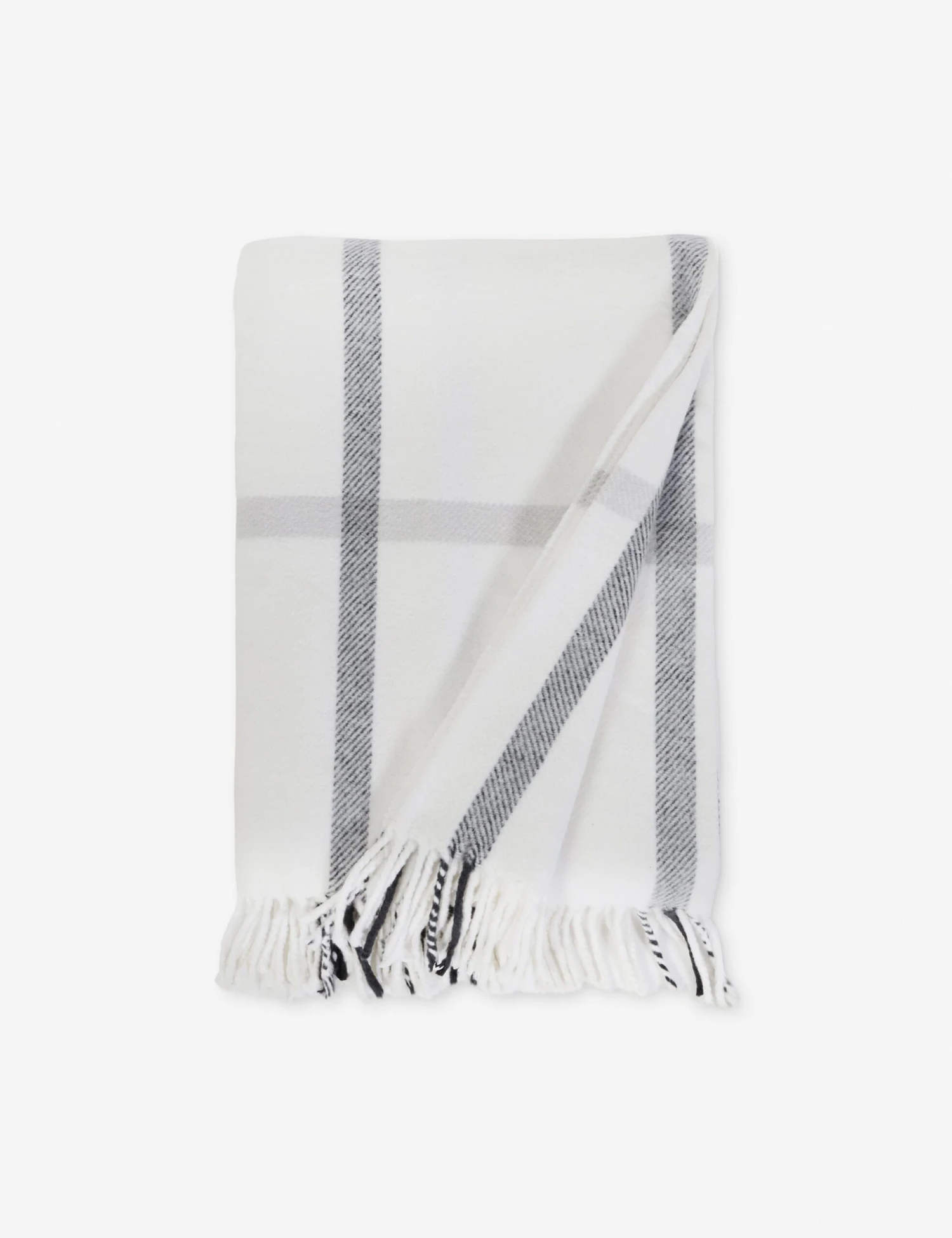 Copenhagen Brushed Cotton Throw By Pom Pom At Home - Image 3