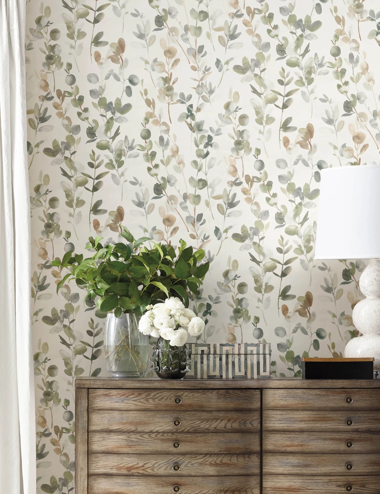 Joyful Eucalyptus Wallpaper By Candice Olson - Image 3