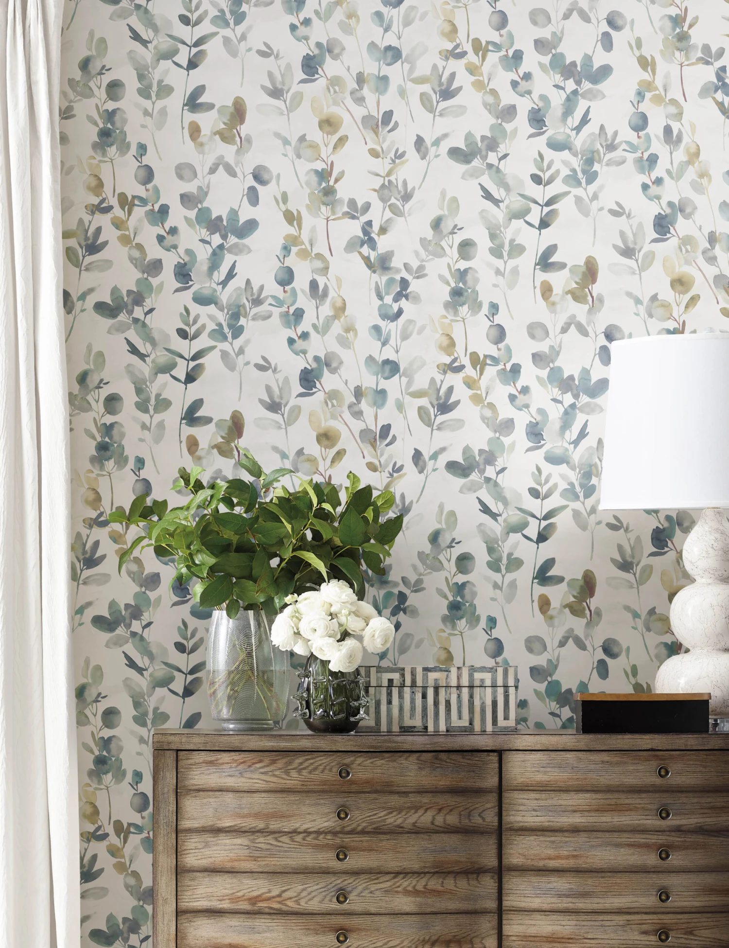 Joyful Eucalyptus Wallpaper By Candice Olson - Image 7