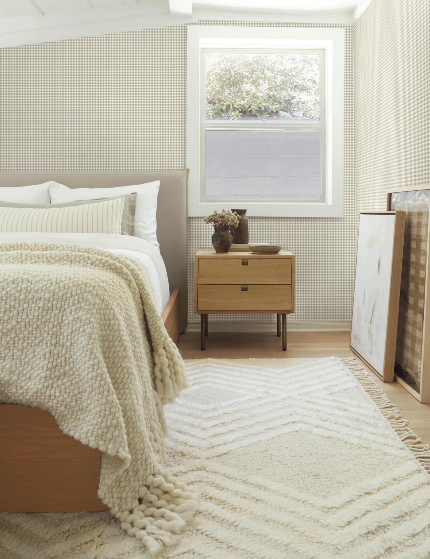 Gingham Wallpaper By Rylee + Cru - Image 3