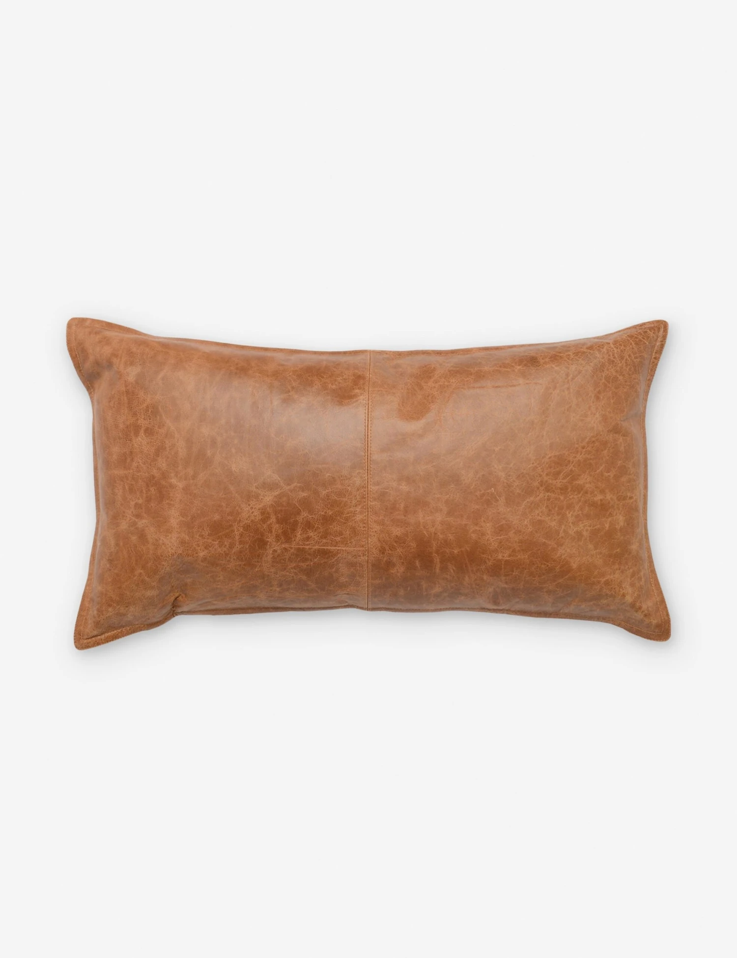 Sabrea Leather Lumbar Pillow - Image 4