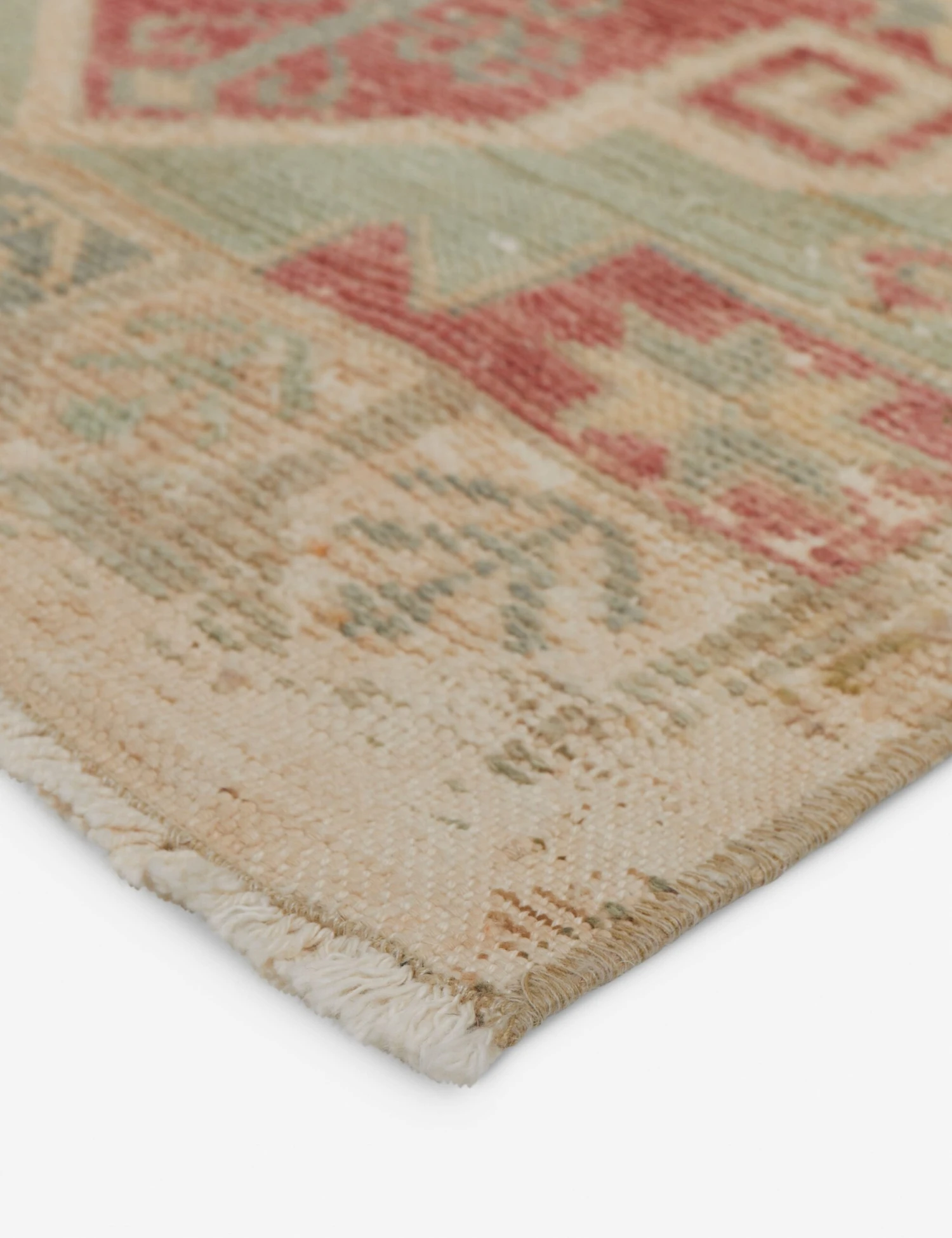 Vintage Turkish Mini Rug No. 190, 1'8" X 3'8" - Image 2