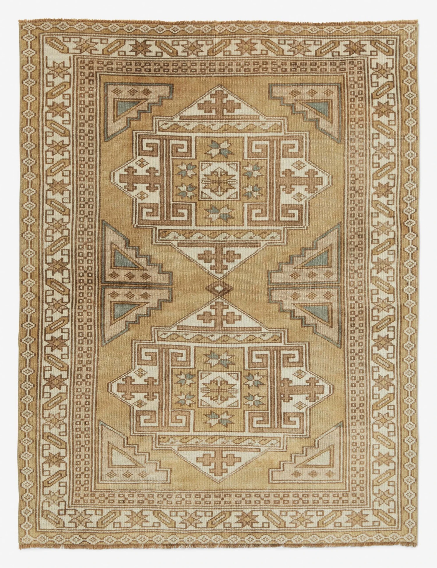 Vintage Turkish Rug No. 200, 4' X 5'2"