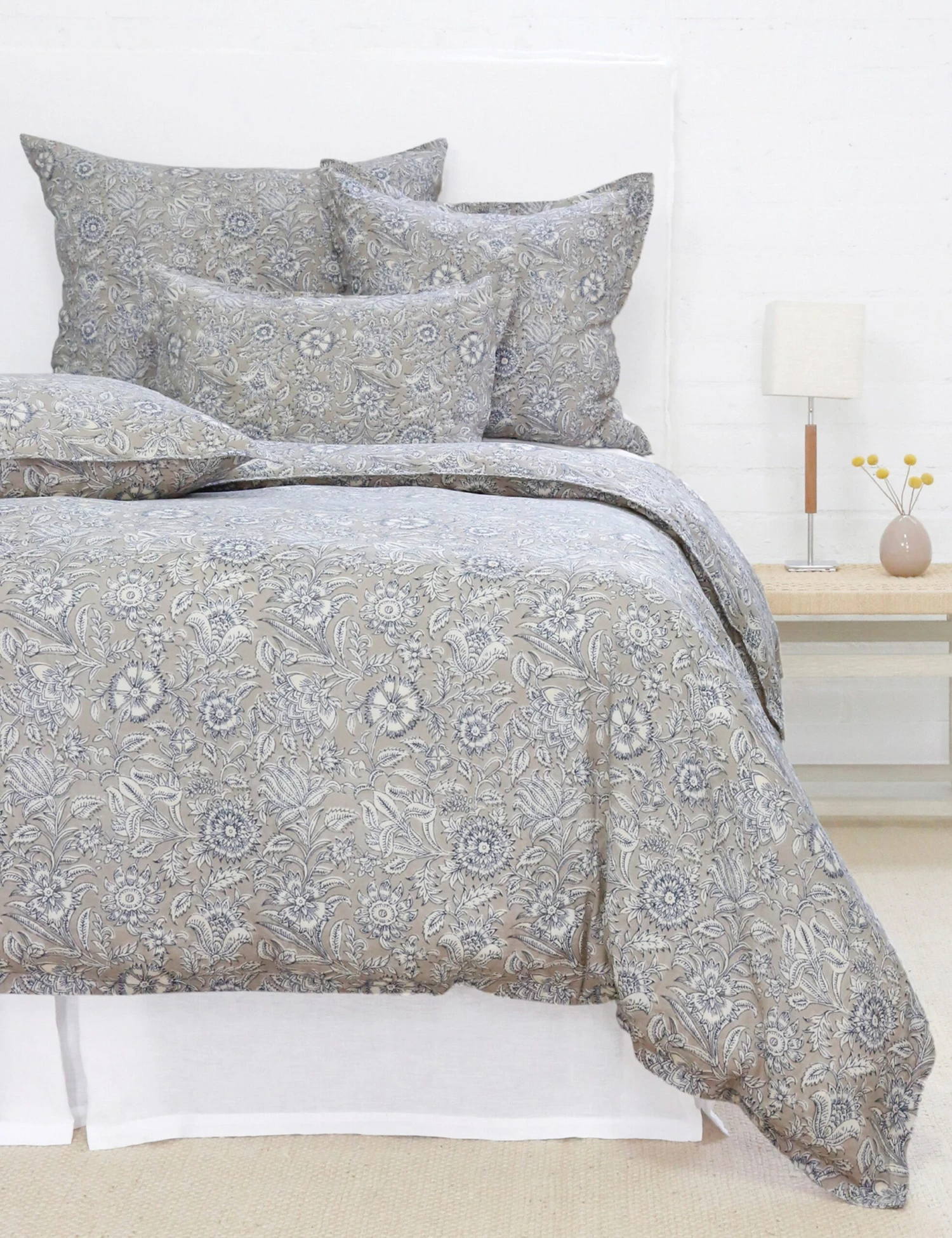 Brighton Linen Cotton Duvet By Pom Pom At Home - Image 2