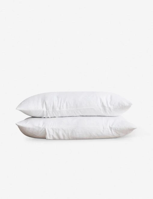 European Flax Linen Pillowcases (Set Of 2) By Cultiver
