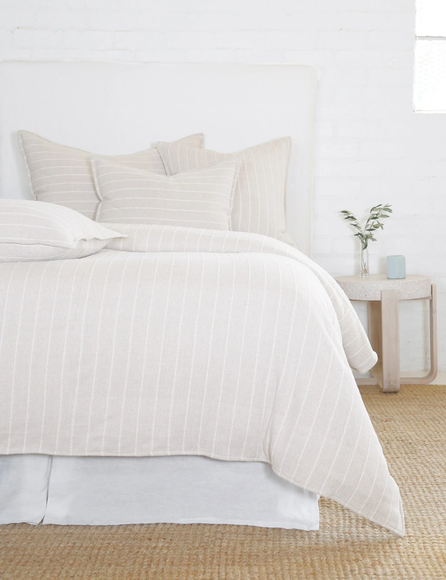 Henley Cotton Duvet By Pom Pom At Home - Image 6