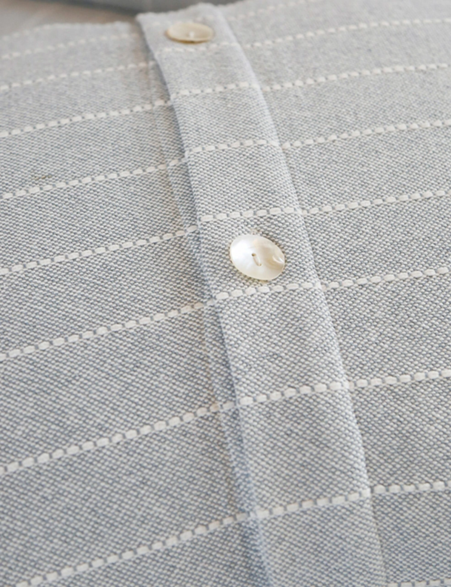 Henley Cotton Duvet By Pom Pom At Home - Image 4