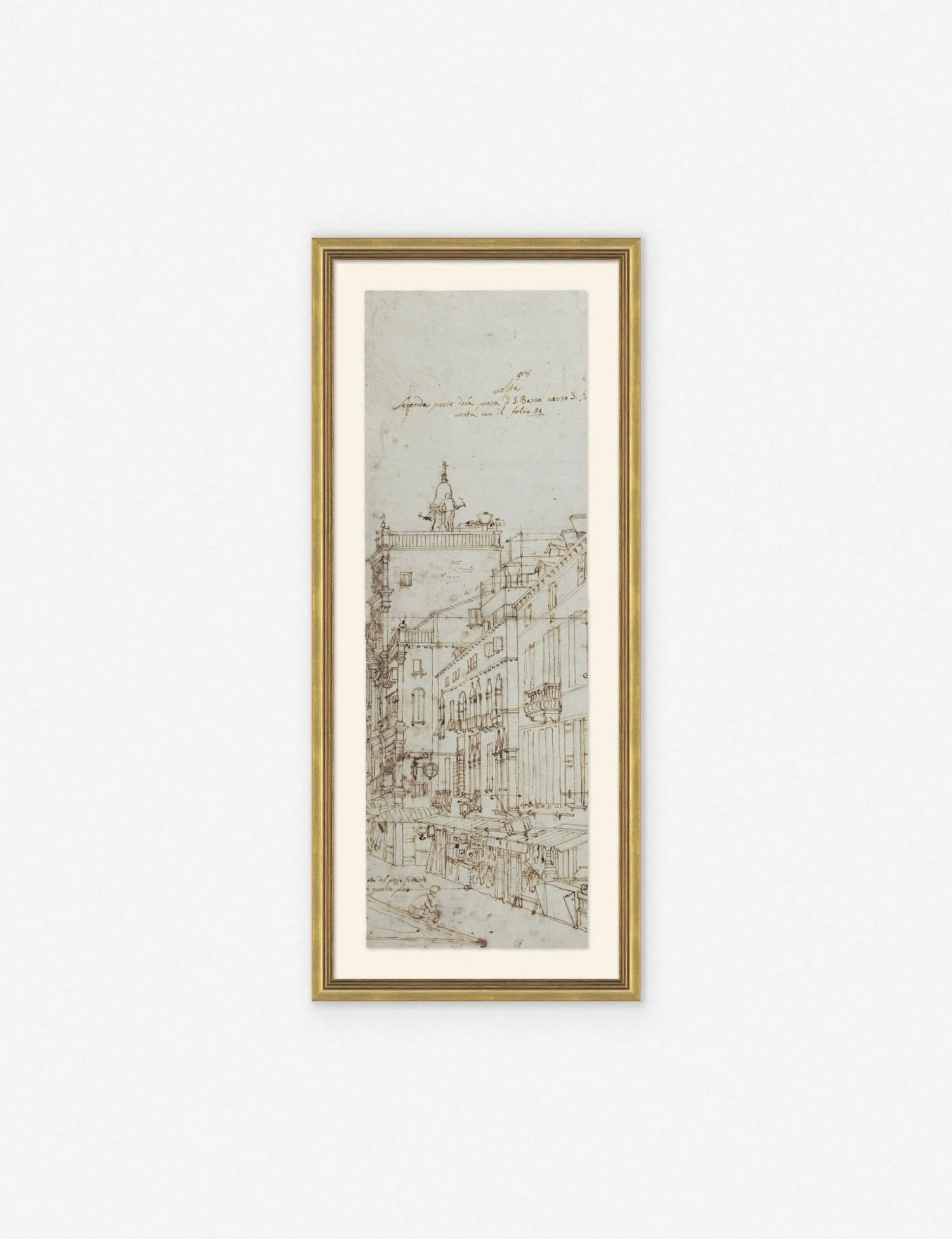 Canaletto Drawing Prints (Set Of 2) - Image 4