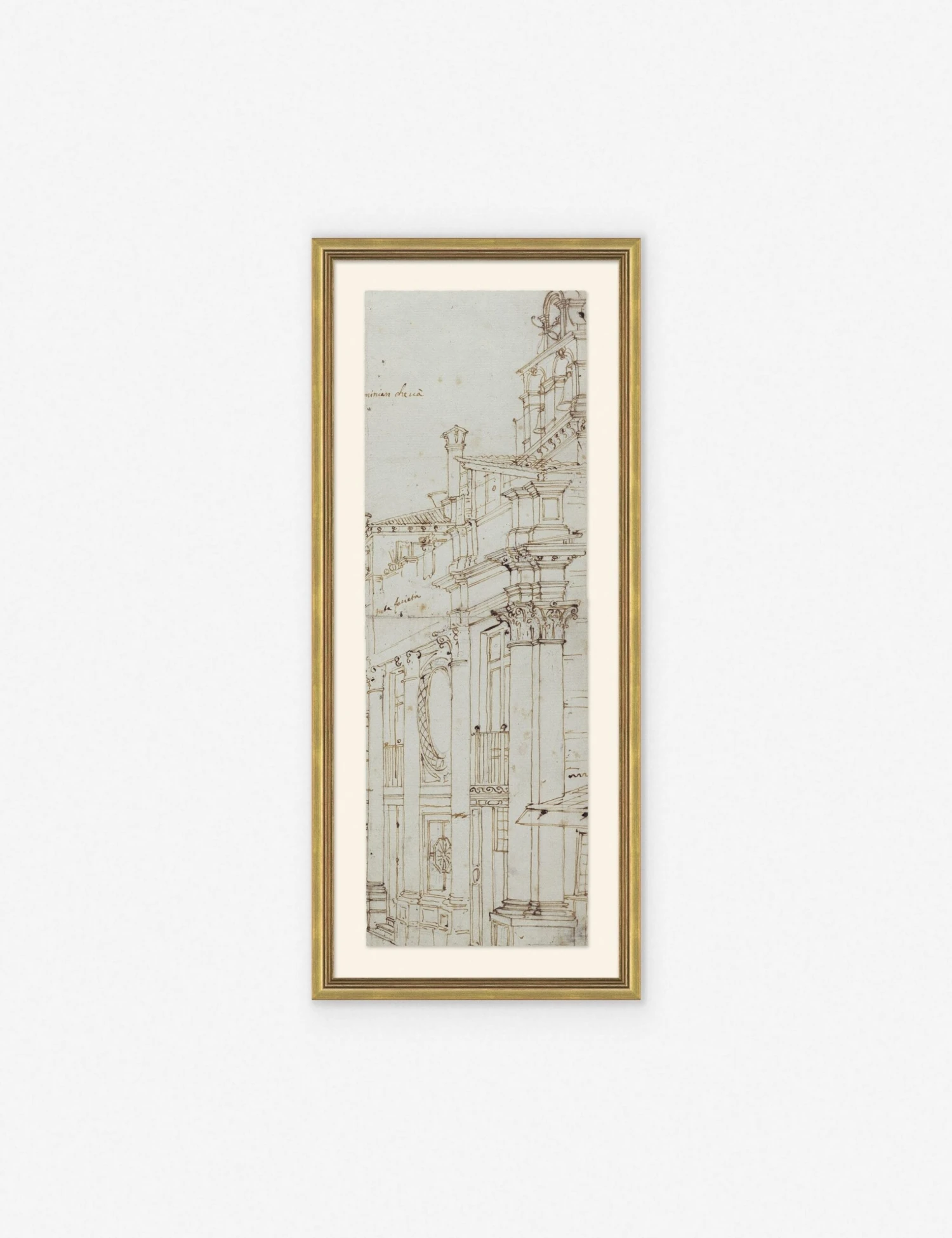 Canaletto Drawing Prints (Set Of 2) - Image 3