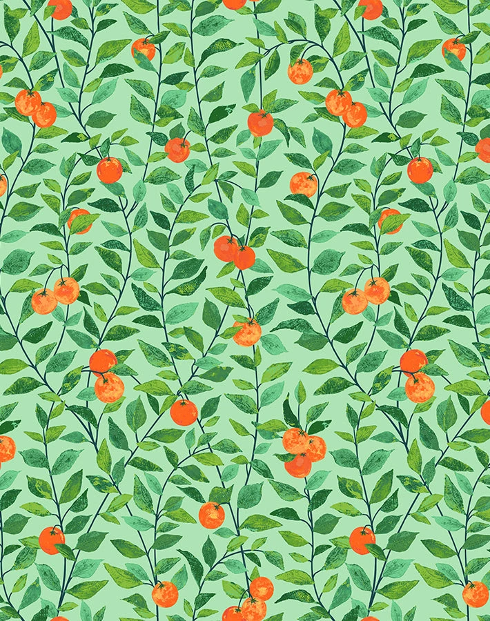 Orange Crush Peel + Stick Wallpaper - Image 8