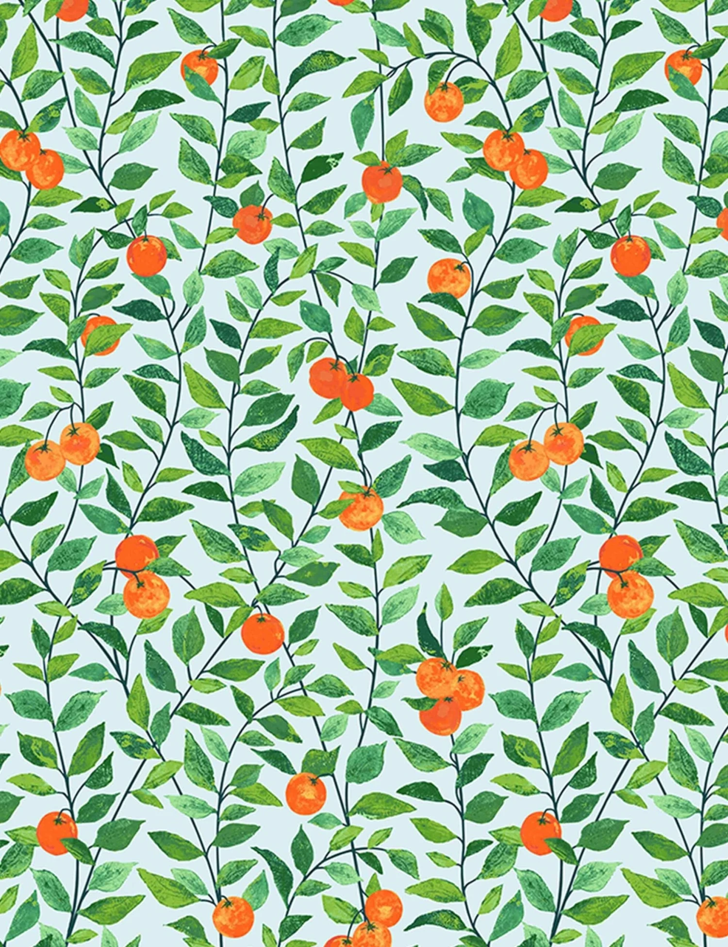 Orange Crush Peel + Stick Wallpaper - Image 3